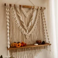 فروش شلف دیواری مدل دلبر چوب طبیعی قابل سفارش|صنایع دستی و سایر لوازم تزئینی|تهران, مینای شمالی (مخبر)|دیوار