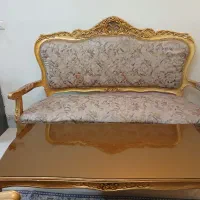 مبل استیل  ۹ نفره  ومیزناهارخوری استیل ۱۰ نفره|مبلمان خانگی و میز عسلی|اصفهان, ملک‌شهر|دیوار
