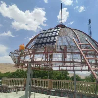 نصب واجرای الاچیق ودرب برقی وسقف شیبدار...