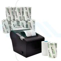 رول حرارتی / رول فیش پرینتر / کاغذ فیش پرینتر