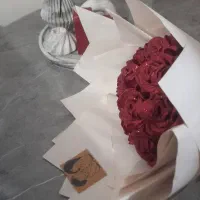 ۱۳ شاخه آماده /گل روبانی