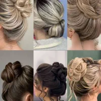 شنیون کار حرفه ای هستم آماده همکاری در سالن