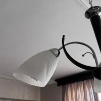 لوستر سه شاخه دوعدد|لوستر و چراغ آویز|کرمان, |دیوار