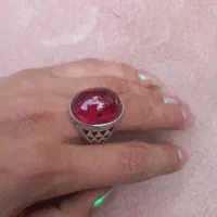 انگشترفدیوم حاج حسین جدی یاقوت برمه