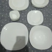 سرویس ۲۶ پارچه ارکوپال سفید|ظروف سرو و پذیرایی|پاکدشت, پاکدشت (مامازند)|دیوار