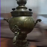 سماور آنتیک زغالی نو