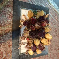 تابلو گل خشک طبیعی