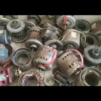 موتور  دینام  سوخته و سالم  کولر ابی