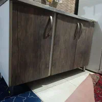 سینک ظرفشویی دوقلو با کابینت سه در|مصالح و تجهیزات ساختمان|شیراز, گلکوب|دیوار