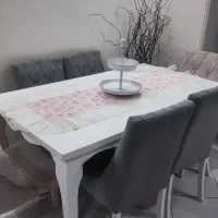 مبل راحتی ۷ نفره و ناهارخوری ۶ نفره|مبلمان خانگی و میز عسلی|تهران, آبشار تهران (دریاچه)|دیوار