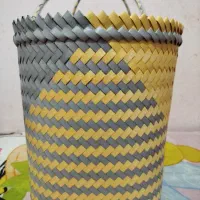 سبد حصیری و مفتولی