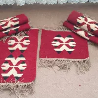 گلیم پشمی دستبافت