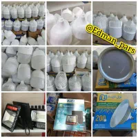 نمایندگی فروش انواع اقسام لامپ و پروژکتور شارژی و|لامپ و چراغ|زابل, |دیوار