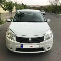 رنو ساندرو  سفید اتومات (کم کارکرد)