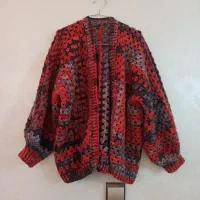 انواع کلاه بافتنی ژاکت بافتی