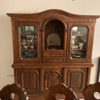 بوفه تمام چوب ۲ تکه