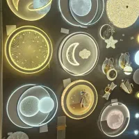 لوستر سقفی سه بعدی|لوستر و چراغ آویز|ارومیه, |دیوار