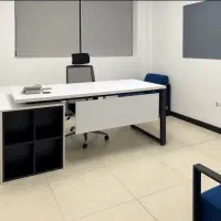 میز اداری پایه فلزی ‌‌نقد و اقساط