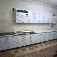 کابینت آماده با ضمانت فاکتورفلز نئوپان سایز ۶ متر