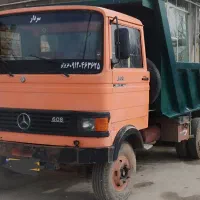 خاور کمپرسی حمل بار ماسه نخاله ساختمانی