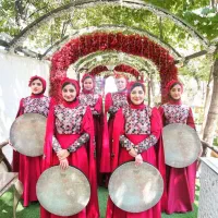 دف نوازی بانوان. گروه واسونک. ساقدوش عروس|خدمات پذیرایی، مراسم|شیراز, ارم|دیوار