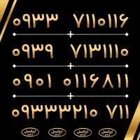 رند ایرانسل ۷۱۱۰۱۱۶ . ۷۱۳۱۱۱۰ . ۱۰۱۱۶۸۱۱ . ۳۲۱۰۷۱۱
