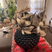 گلدان به همراه گل مصنوعی خارجی|گل مصنوعی|کرج, گوهردشت|دیوار