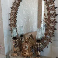 آینه و شمعدان عروس وداماد|آینه|نجف‌آباد, فردوسی شمالی|دیوار