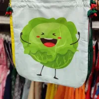 کیسه سبزی آتشاب، طرح سبزیجات خندان، تک و عمده|سفره، حوله، دستمال آشپزخانه|تهران, بازار|دیوار