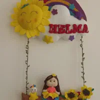 آویز اسم نمدی