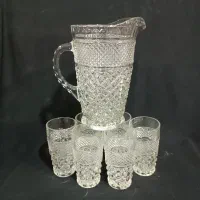 کریستال های خشتی آمریکایی عتیقه و قدیمی