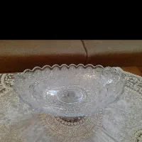 شیرینی خوری و میوه خوری کریستالی|ظروف سرو و پذیرایی|کیش, |دیوار