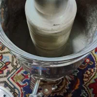 سماور بزرگ گازی در حد نو