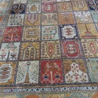 فرش ابریشم ماشینی ۳ متری