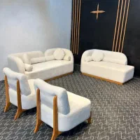 مبل ال پاندا با پارچه تدی کامفورت 8نفره