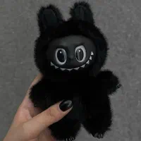 عروسک اصل لبوبو (مشکی ، سیاه ) با جعبه