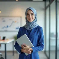 مدیر اداری و حسابداری خانم