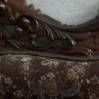 یک دست مبل منبت کاری