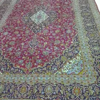 فرش ۱۲ متری دستباف کاشان لاکی سالم