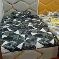 دو عدد تخت بزرگ با عرض ۱۳۰ همراه با تشک|تخت و سرویس خواب|زابل, |دیوار