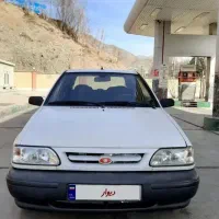 پراید مدل ۹۵ دوگانه دستی لاستیک ۹۵ درصد