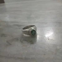 انگشتر نقره زمرد کلمبیا