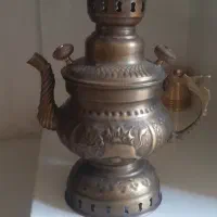 سماور ذغالی برنجی