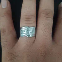 حلقه ازدواج(پلاتین)|جواهرات|کاشان, معلم|دیوار