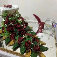 سفارش انواع سینی حنا دسته گل حنا وگیفیت