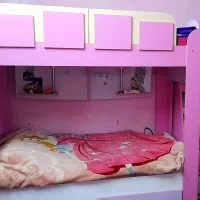 تخت دوطبقه کشو دار با پله