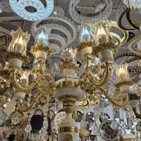 لوستر*کریستالی* شاخه ای *