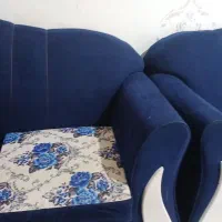 مبل ۷نفره تمیز نو|مبلمان خانگی و میز عسلی|امیدیه, |دیوار