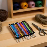 دستبند و بند عینک گلیم بافی