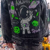 ارزان کت شلوار لی سایز سه سال و پافر و کاپشنو..